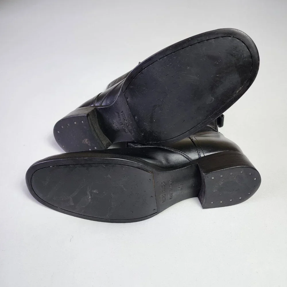 Buttero B1101 Black Leather Ankle Boots Made in Italy 41.5 - Picture 14 of 15